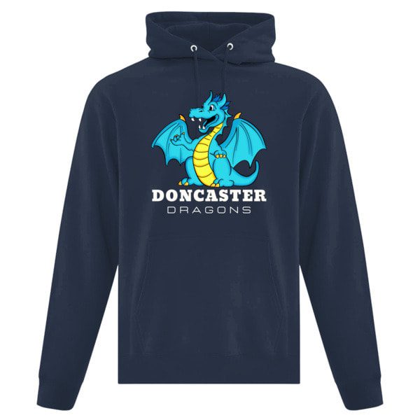 doncaster adult hoodie navy