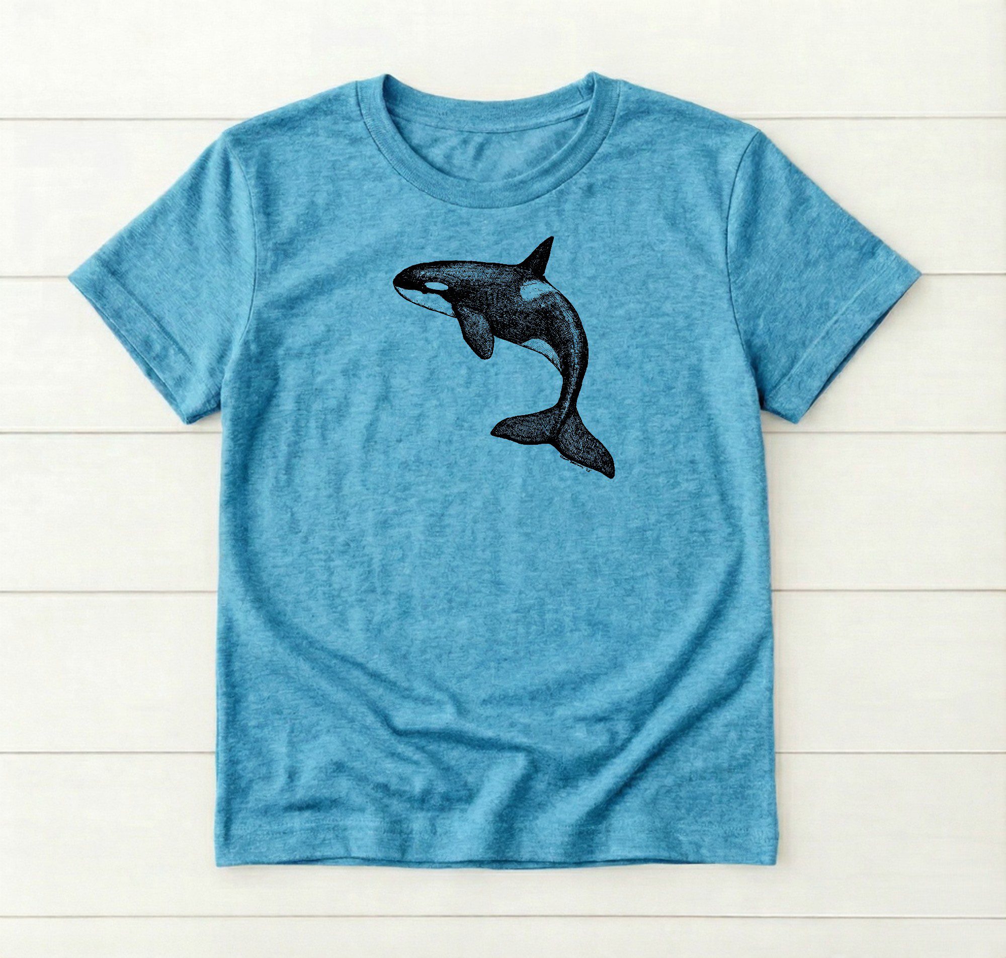 komox t-shirt heather sapphire