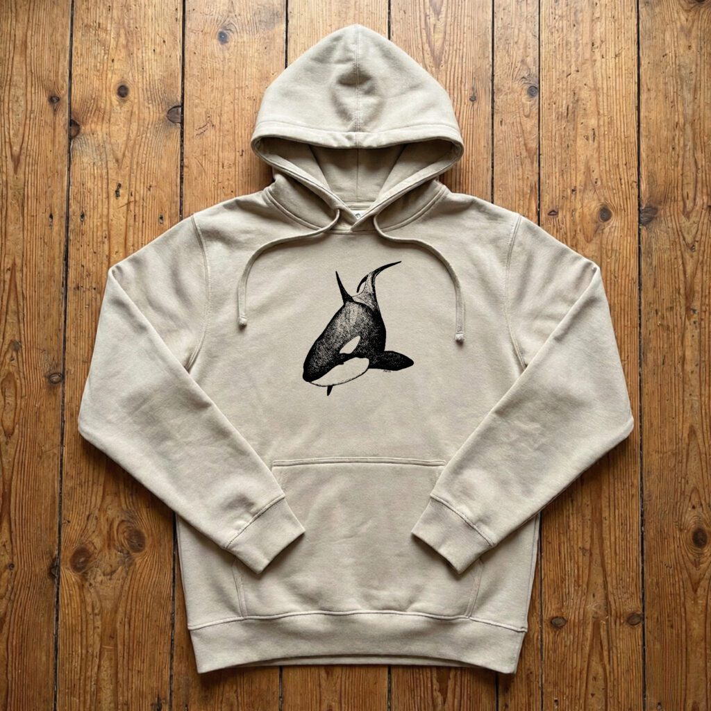 passing through hoodie sand